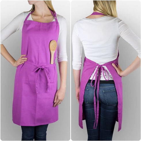 DII Everyday Basic Kitchen Collection, Chef Apron, Orchid
