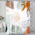 Uphome Abstract Shower Curtains for Bathroom Fabric Modern Aesthetic Art Shower Curtain Set with Hooks Cute Spring Plant Printed Bath Curtain Heavy Duty,60x72