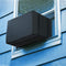 Zomia Window Air Conditioner Covers for Outside Units, Window AC Cover Outdoor Waterproof -21.5" W x 16" D x 15" H Inches Black