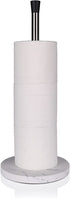 ZCCZ Free Standing Toilet Paper Holder Stand, Bathroom Toilet Roll Tissue Holder Stand Toilet Paper Storage for Bathroom Organization and Storage, Fit Any Size Toilet Rolls, Brushed Nickel