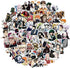100 Pcs Anime Mixed Stickers, Classic Anime Stickers for Kids Teens Waterproof Vinyl Stickers for Water Bottles Laptop Computer Skateboard Notebook Decals