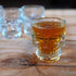King International 1.5 Oz Shot Glass , Skull Face Heavy Base Shot Glass Set, Whiskey Shot Glass 6-Pack Perfect for Wine Tasting, Tequila, Shooter, Cocktail Pourer, Jigger-clear glass shot glasses-60ml