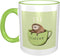 A Damned Adorable Sloth And Coffee Coffee Mug Ceramic Tea Cup Gift for Office and Home 11 Oz