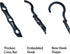 iYourHouse Space Saving Hangers Magic Hangers 10 Pack, Sturdy Plastic Space Saver Hangers for Heavy Clothes, Hanger Organizer for Dorms Apartments Small Closet (Black)