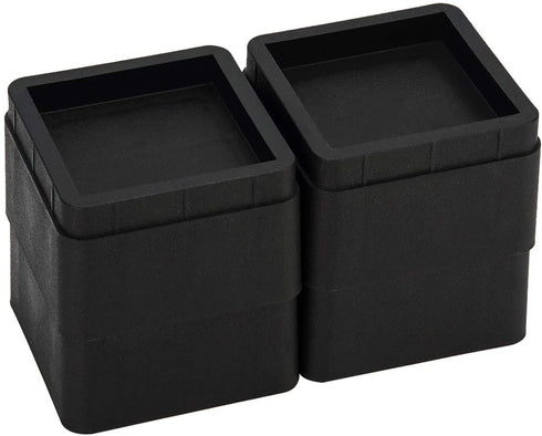 Joyclub Bed Risers 2 inch Heavy Duty Furniture Risers for Sofas Table Couch Lift Height of 2 or 4 Inches (4 Pack)