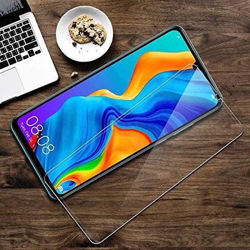 Ulefone Note 9P Case with Tempered Glass Screen Protector Crystal Soft Clear Shockproof TPU Bumper Transparent Silicone Protective Phone case Cover for Ulefone Note 9P (6.52")