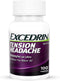 Excedrin Tension Headache Relief Caplets Without Aspirin for Head, Neck and Shoulder Pain Relief - 100 Count