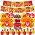 Flash Birthday Party Decorations,Birthday Party Supplies For Flash Includes The Flash Inspired Happy Birthday Banner - Cake Topper -Cupcake Toppers - Balloons.