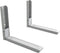 AVF EM60S-A Bracket, 15.8 x 2.6 x 4.2 inches, Silver, 2 Count