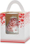Yotruth Valentines Heart Cupcake Boxes Pink 25 Sets Easy Assembly with Insert (Choice Series)