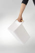 YAMAZAKI home Como Trash Can, One Size, White - 3132