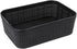DEAYOU 9 Pack Plastic Storage Baskets, Small Weave Baskets Organizing Bins for Shelves, Pantry, Kitchen, Office, 7.3" L x 4.7" W x 2.4" H (Black, White, Gray)