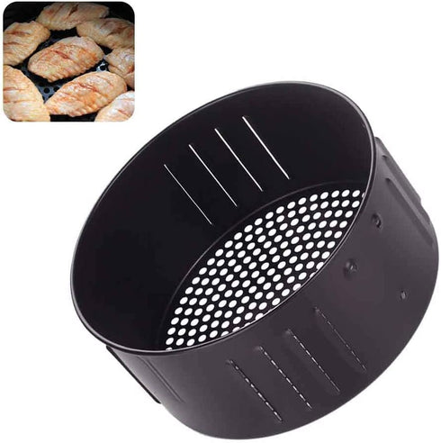 Air Fryer Replacement Basket?Air Fryer Basket Non Stick Kitchen Roasting Tin Cooking Drain Oil Baking Tray