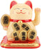 3.5-Inch Solar-Powered Lucky Cat Feng Shui Ornaments Lucky Cat Maneki Neko Waving Arm for Fortune Money and Good Luck (#1)