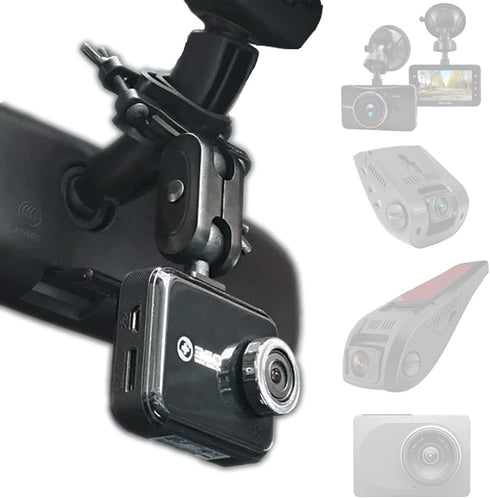Dash Cam Mirror Mount Kit for Rexing V1,Falcon F170,Z-Edge,Old Shark,YI,Kdlinks X1,VANTRUE and Most Dash Camera and Car Camera