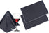SINLAND Microfiber Glass Polishing Cloths Thick Lint -Free Drying Towels for Wine Glasses Stemware Dishes Stainless Appliances 20 Inch X 25 Inch Pack of 2 Black €¦