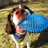 Gnawsome™ 4.5” Spiky Squeaker Football Dog Toy - Large, Cleans Teeth and Promotes Good Dental and Gum Health for Your Pet, Colors Will Vary