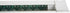 san jamar CK6530A Anodized Aluminum Slide Check Rack, 30 inch Length x 3/4 inch Width x 2 inch Height