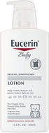 Eucerin Baby Body Lotion, Fragrance Free Baby Lotion, 13.5 Fl Oz Pump Bottle