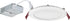 Lithonia Lighting WF6 LED 27K30K35K 90CRI MW M6 Recessed Wafer Downlight with Ultra Thin Round Trim, Color Temperature Selectable, 6-Inch Matte White