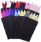 PreFolded Pocket Squares On Card For Men Polyester Suit Handkerchief 8 pieces