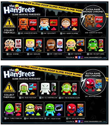 Hangrees The 5 Nights of Farts Collectible Parody Figure with Slime