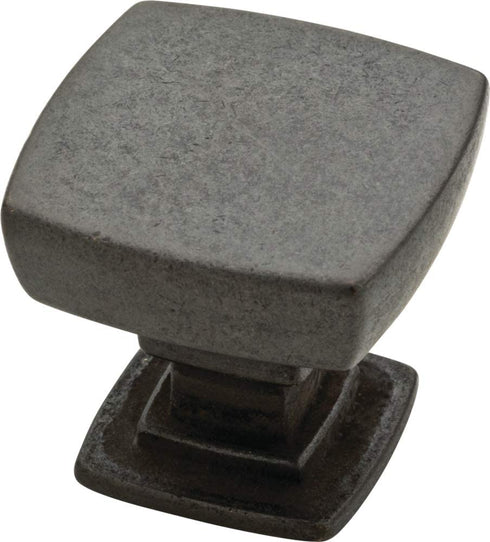 Franklin Brass Parow Kitchen Cabinet Knobs or Drawer Knobs 10-Pack Soft Iron Cabinet Hardware P29542K-SI-B