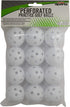 PrideSports Practice Golf Balls, Perforated, 12 Count