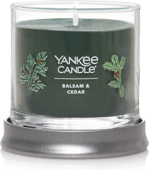 Yankee Candle Balsam & Cedar Signature Small Tumbler Candle
