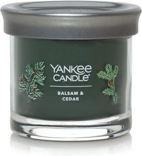 Yankee Candle Balsam & Cedar Signature Small Tumbler Candle