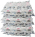 Shipping Cold Packs Dry Ice for Shipping Frozen Food, Freezer Ice Pack Sheets for Coolers 14'' X 13'', Flexible Ice Blanket Keep Food Fresh Beverage Cold, 42 OZ/Sheet After Absorb Water, 4 x 6 Cells