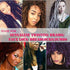 BLUPLE Brazilian Wool Hair 1 Roll Black Acrylic Yarn for African Hair Braiding Sengalese Twisting Jumbo Braids/Crochet Faux Locs/Wraps/Dreadlocks