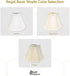 Royal Designs, Inc. BSO-701-16BG Flare Bottom Outside Corner Scallop Basic Lamp Shade, 9 x 16 x 12, Beige