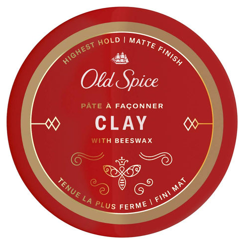 Old Spice Hair Styling Clay for Men, 2.22 oz