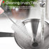 Funnels for Kitchen Use, YGDZ 3pcs Metal Stainless Steel Funnels Set, Small Mini Kitchen Funnels for Filling Bottles Liquid Essential Oils, 2pcs Cleaning Brushes