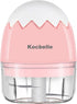Mini Food Processor - Portable Electric Wireless Mini Food Chopper Powerful 45W,Meat Grinder Fruit Garlic Onion Ginger Vegetable Chopper with 2 Sharp Blades-Kitchen Tool,Pink(100ML)