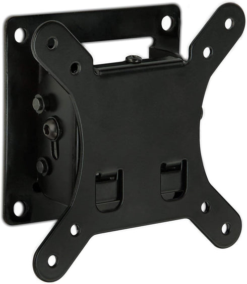 Mount-It! Small TV Monitor Wall Mount | RV TV Mount | Quick Release | Fits 13 15 17 19 20 21.5 24 25 27 32 Inch Screens | 75 100 VESA Compatible | Low-Profile Slim Design | 30lb Capacity