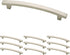 Franklin Brass Satin Nickel Pierce Handle Pull, Cabinet Handles and Drawer Pulls for Kitchen Cabinets and Dresser Drawers, 5 Inch, P29616K-SN-B, Cabinet Hardware, Brushed Nickel