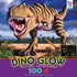 Ceaco - Dino Glow - Glow in The Dark - T-Rex -100 Piece Jigsaw Puzzle