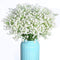 CATTREE Artificial Flowers, Baby Breath Gypsophila Plastic Fake Plants Wedding Bridal Bouquet Party Indoor Outdoor DIY Home Garden Verandah Office Table Centerpieces Arrangements Decoration 4 pcs