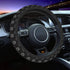 Da66jj Steering Wheel Covers for Car, Supernatural Symbols Black Car Steering Wheel Cover for Women & Girls & Men, Universal 15 Inches Car Accessories