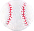 Baseball Pillow Fluffy Baseball Plush Pillow Baseball Throw Pillow Soft Stuffed Baseball Plush Pillow Toy Durable Round Baseball Shaped Pillow Sport Toys Gift for Kids Boy Girls Child Baby Room Decor