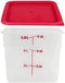 Cambro 6SFSPP190 Translucent Food Container with Lid, 6-Quart