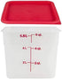 Cambro 6SFSPP190 Translucent Food Container with Lid, 6-Quart