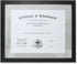 Lawrence Frames Multi Use Float Document Frame, 11 by 14-Inch, Black