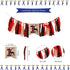 PRATYUS Lumberjack First Birthday Party Decoration, Buffalo Plaid Camping Wild Bear 1st Party Supplies With Birthday Banner and Garland,Baby Crown Hat and Cake Topper for Baby Girl Boy Photo Booth Props
