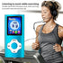 MYMAHDI Support TF Card USB Port Slim Small Multi-Lingual Selection 1.8 LCD Portable MP3/MP4, MP3 Player, MP4 Player, Video Player, Music Player, Media Player, Audio Player Blue