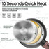 Ecowin Small Frying Pan Nonstick Skillet, Granite Coating Omelette Pan, Oven Safe Skillet Pan with Keep Cool Handle, PFOA Free, Suitable for All Stoves, 8 Inch