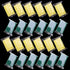 GUINIFAO Sponge Individually Wrapped?Kitchen Dishwashing Sponge Scouring Pad Dishcloth Suitable for Travel Apartments Set of 24 PCS