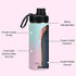 DRINCO Stainless Steel Water Bottle Spout Lid Vacuum Insulated Double Wall Water Bottle Wide Mouth (40oz 32oz 22oz 18oz 14oz) Leak Proof Keeps Cold or Hot (18 oz, 18oz Macaron)